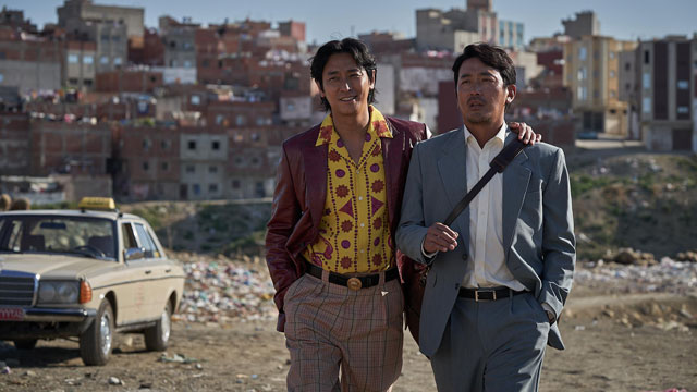 映画『非公式作戦』で再会したハ・ジョンウとチュ・ジフン…「ラテンダンスを踊るような絶妙な演技」