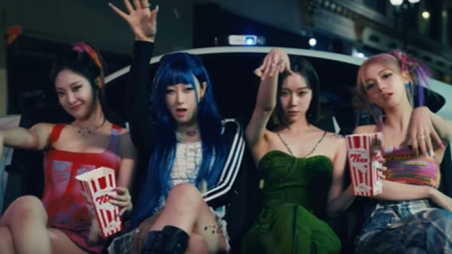 aespa、ニューミニアルバム『Drama』をリリース…「もう一度“鉄の味”で戻ってきた」