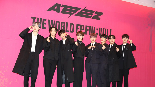 ATEEZ、2ndアルバム『THE WORLD EP. FIN : WILL』が米ビルボード・アルバムチャートで1位…K-POPグループ7組目
