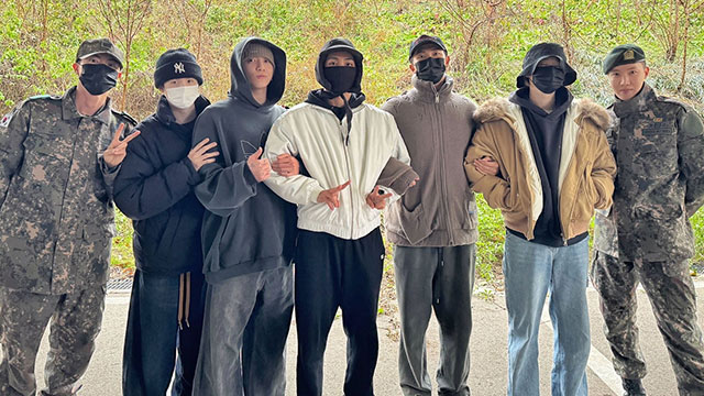 BTS・RM＆JIMIN＆V＆JUNG KOOK、新兵教育を修了…事務所側は「訪問を自制してほしい」と呼びかけ