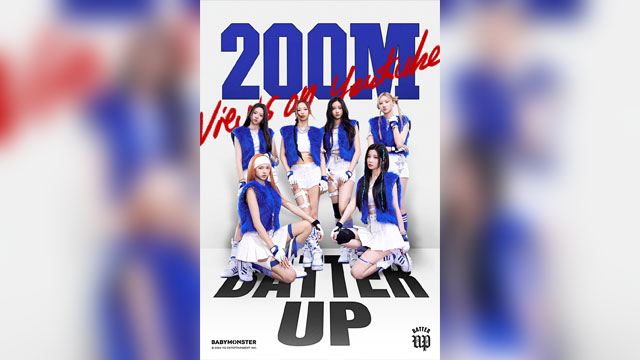 YGの新人ガールズグループBABYMONSTER、デビュー曲「BATTER UP」で続々と新記録を達成