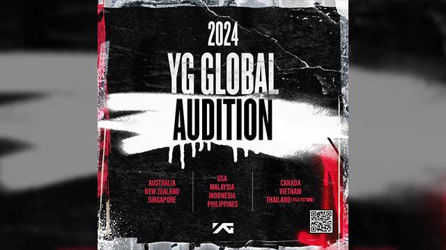 YG、来月から日本を含む10か国で「2024 YGグローバルオーディション」を開催へ