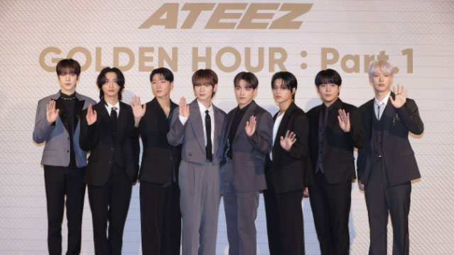 ATEEZの『GOLDEN HOUR : PART.1』、米ビルボードのアルバムチャートで2位に初ランクイン
