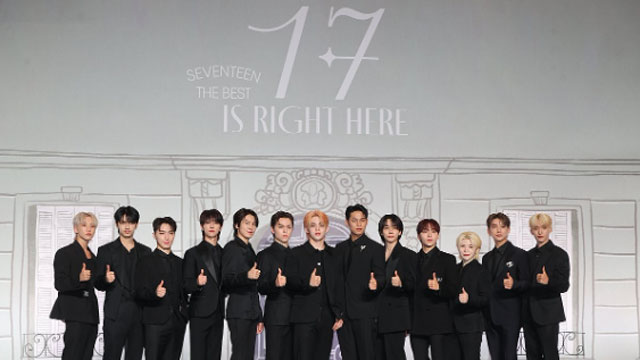 SEVENTEENのベストアルバム『17 IS RIGHT HERE』、日本レコード協会から「ダブル・プラチナ」認定