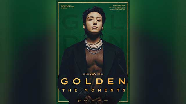 HYBE、BTS・JUNG KOOKに関する展示会「GOLDEN:The Moments」を開催
