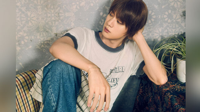 BTSのJIN、本日（25日）ソロアルバムの先行公開曲「I'll Be There」を発表