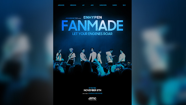 ENHYPENのドキュメンタリー映画『FANMADE: ENHYPEN』、米国全域の映画館で公開