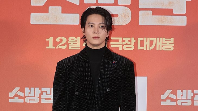 映画『消防士』出演の俳優チュウォン、「火の中に飛び込む勇気は言葉で表現できない」