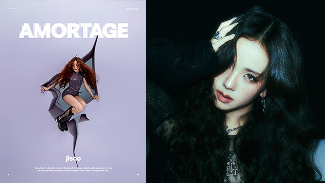 BLACKPINK・JISOO、2年ぶりにソロカムバック…今日（14日）新譜『AMORTAGE』を発売