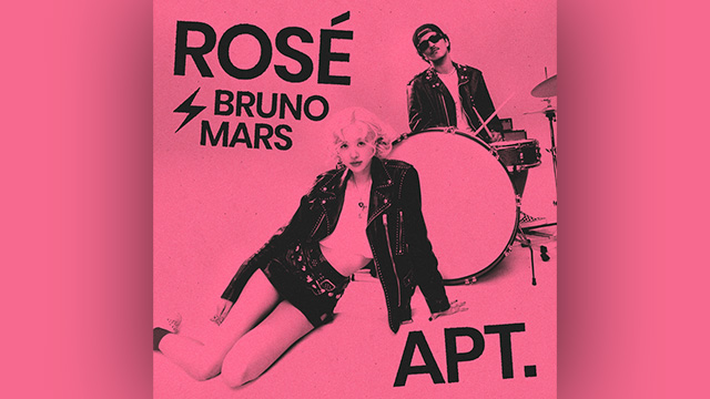 ROSÉの「APT.」、米ビルボード「Hot100」で2週連続7位に