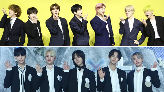 BTSとTXT、米ラジオ「ポップエアプレイ」に同時チャートイン
