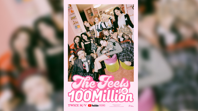 TWICEの「The Feels」MV、YouTubeの再生回数1億回を突破