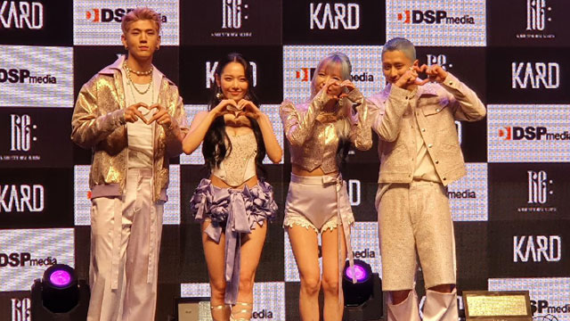 約2年ぶりにカムバックしたKARD、「清涼で成熟した姿をお見せしたい」