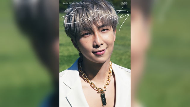 BTS・RM、来月に個人写真集を発売