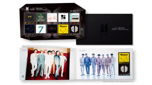 BTSデビュー10周年の記念切手、発行…オンラインで先行販売