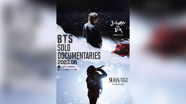 BTS・J-HOPE & SUGAのソロドキュメンタリー、劇場で公開