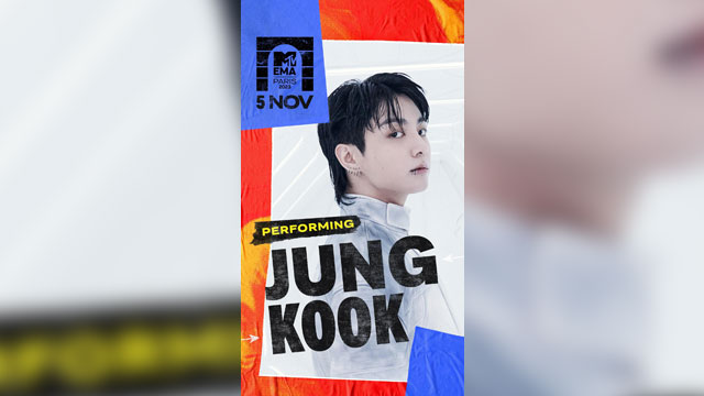 BTS・JUNGKOOK、フランスのMTV EMAにノミネート