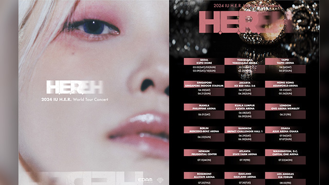 IU、3月から横浜＆LAなど18都市を回るワールドツアーを開催