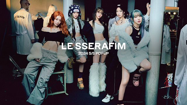 LE SSERAFIM、新譜『EASY』の発売記念ポップアップストアをオープン