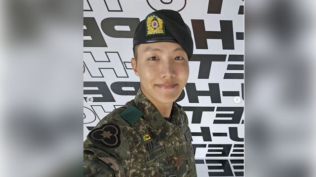 BTS･J-HOPE、軍の発表大会で最優秀賞を受賞