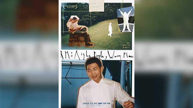 BTS･RMのドキュメンタリー映画、世界90カ国で劇場公開