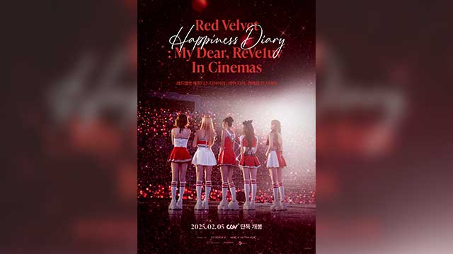 Red Velvet、実況映画『Red Velvet Happiness Diary』の舞台挨拶に出席へ