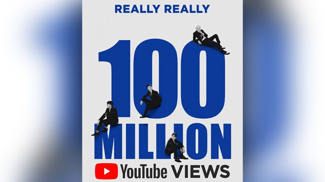 WINNER「REALLY REALLY」のMV、再生回数1億回突破