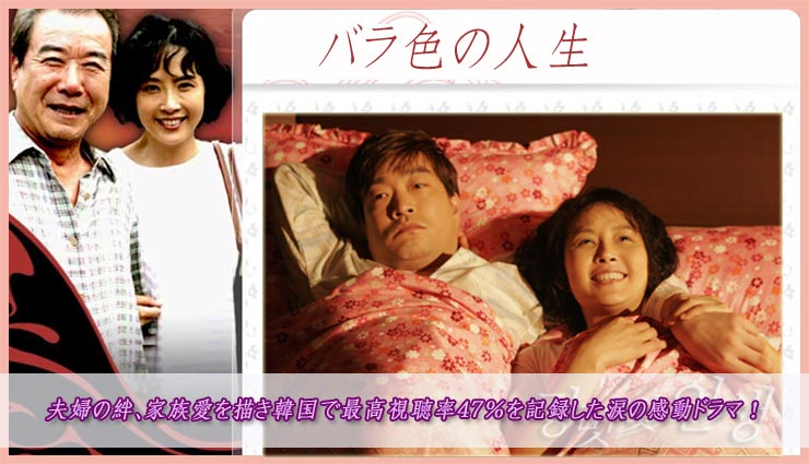 韓国ドラマ「バラ色の人生」DVD-BOX1＋2〈12枚組〉 バラ色の人生 | KBS World
